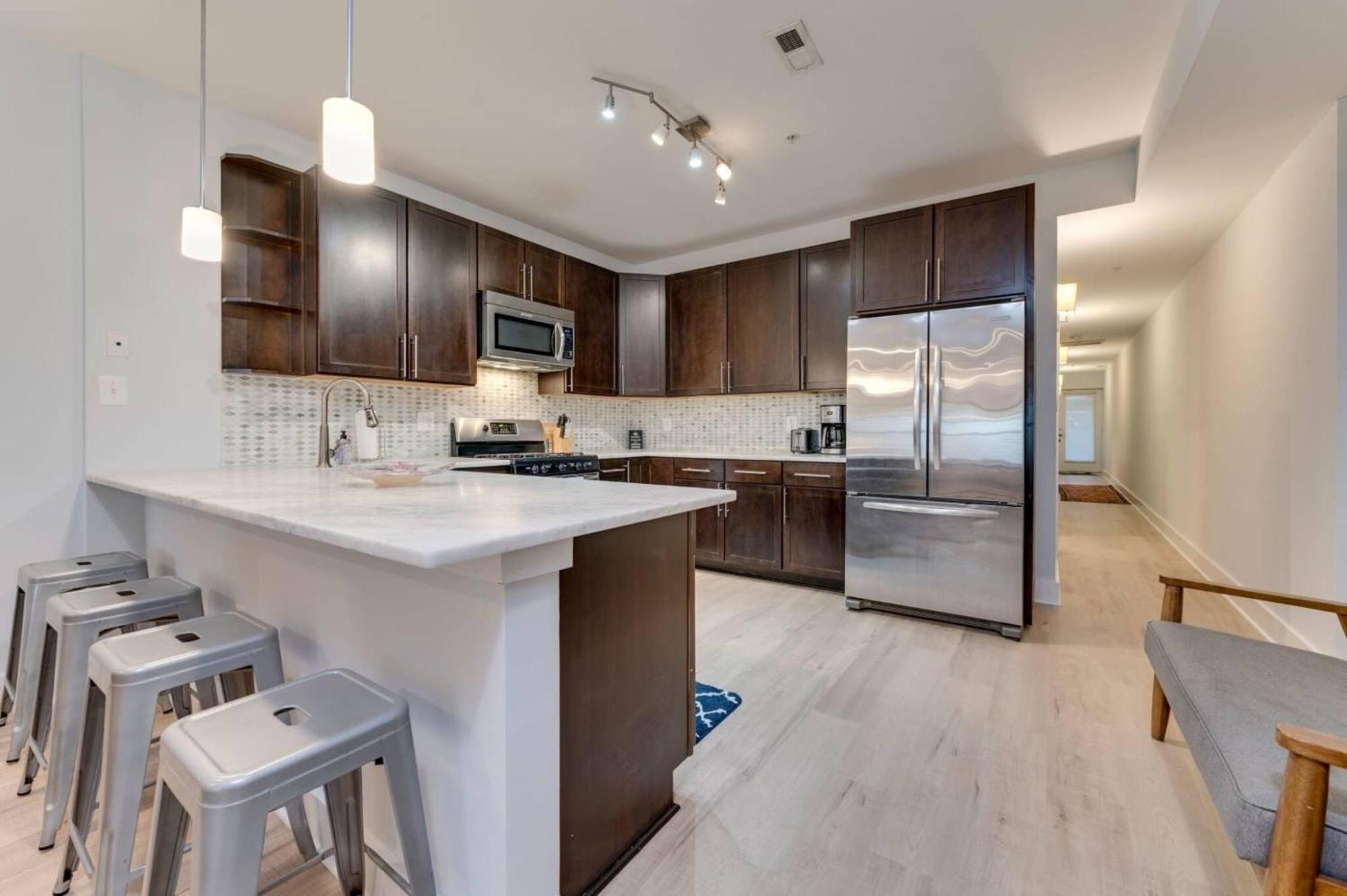 Luxe 2Bd2Ba Townhouse In Hip Area - Near Metro Appartement Washington Buitenkant foto